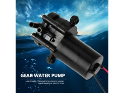 Laxiscreed Bomba De Água De Auto-priming Dc Gear 12v, Alta Eficiência Em Plástico