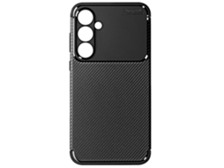 Capa Flexível Fibra Para Samsung Galaxy A55 Ushion Preto