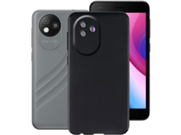 Capa Gel Tpu Silicone Zte Blade A35 Lite (4g) Preta Gtr Móvelvayotoy