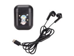 Fones de Ouvido Intra auriculares LAXISCREED Hifi Type c