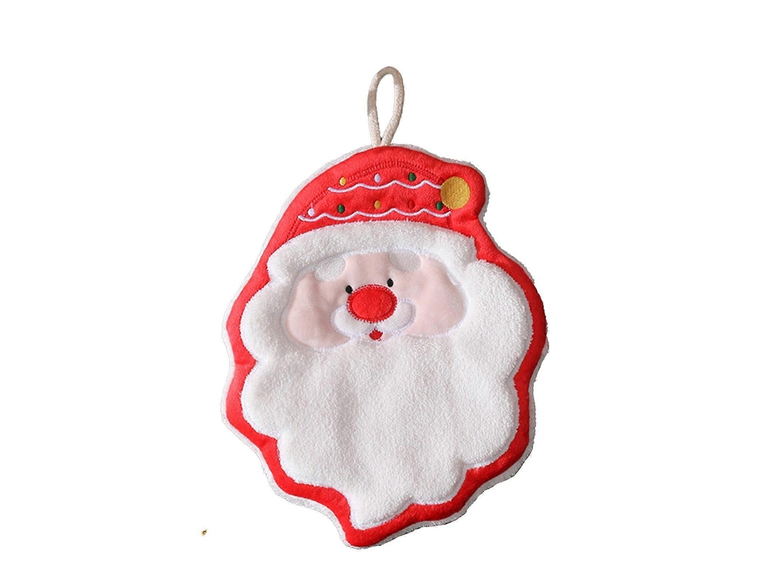 Toalha De Mão De Lã Coral, Presente De Natal, Pano De Cozinha, Toalha Infantil De Natal, Produtos Para As Festas De Fim De Ano.