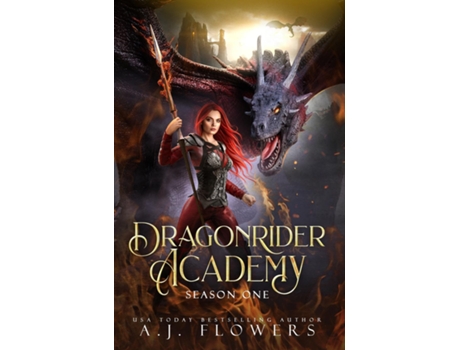 Livro Dragonrider Academy De Aj Flowers (inglês)