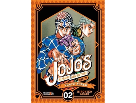 Livro JojoS Bizarre Adventure 05 Vento Aureo 02 de Hirohiko Araki (Espanhol)