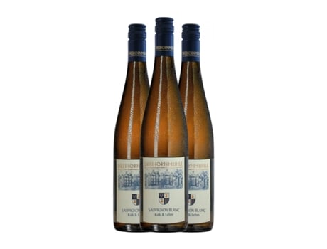 Vinho branco DREIHORNMÜHLE Kalk & Lehm Sauvignon Branca Seco Rheinhessen (0.75 L - 3 Unidades)