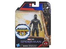 Mystery Web Gear - Spider-Man Traje Preto e Dourado HASBRO