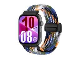 Bracelete para Huawei Watch Fit 4 / Fit 4 Pro / Fit 3 trançado com fivela magnética cor Z