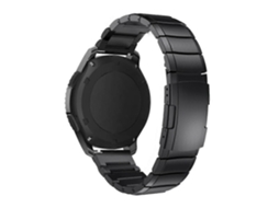 Pulseira De Aço Inoxidável Com Fecho Tipo Tartaruga Para Huawei Watch Gt2e Gt2 46mm 22mm (preta)