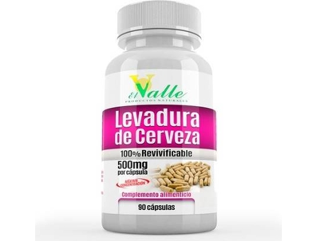 Suplemento Alimentar EL VALLE Levedura De Cerveja Revificável (90 cápsulas)
