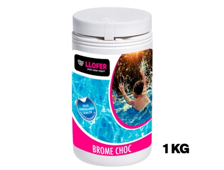 Bromo de choque em pó - 1kg LLOFER