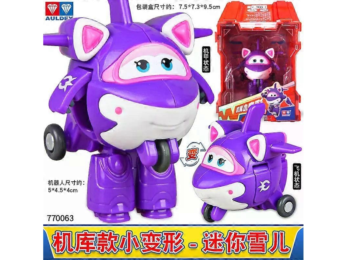 Brinquedo De Robô Avião Deformável Super Wings Mini, Escala 2 Polegadas, Presente Para Criançasa13