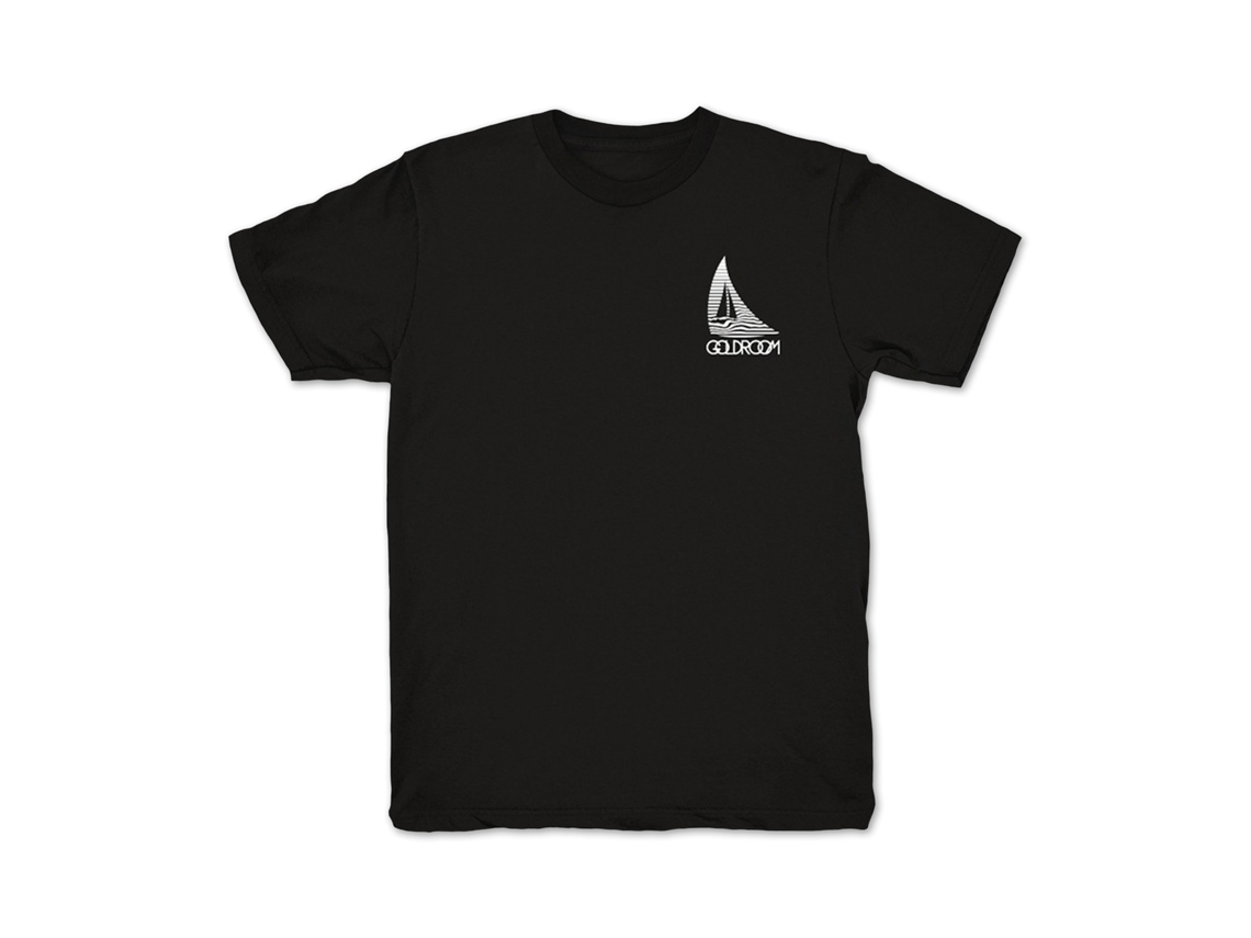 Goldroom Sail Logo Black T shirt ROCKINSTONE Unisex Adults Best Sellers Size:l