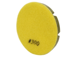 1 Peça Disco De Lixa Diamantada Úmida 100mm 4 Polegadas Para Granito Mármore Concreto Polido (300)