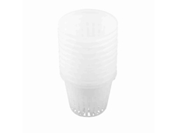 10pcs Copo Malha Pesado Hidroponia Branco