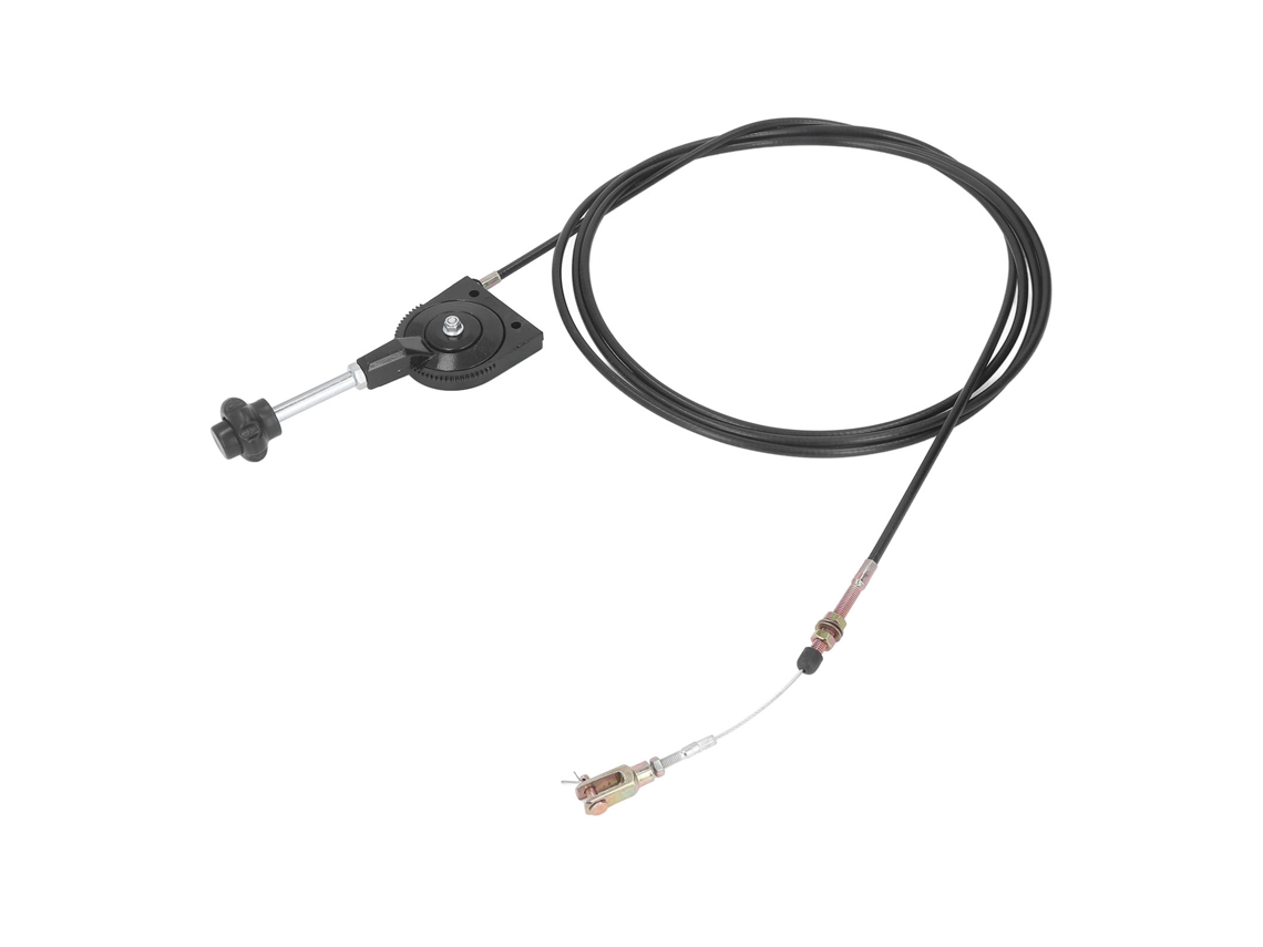 Laxiscreed Cabo Manual De Acelerador Para Escavadora, 4 Metros, Inox