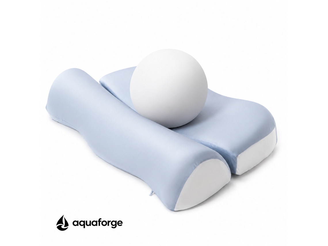 Almofada Cervical Ergonómica Espuma Viscoelástica 50 X 35 X 8 Cm