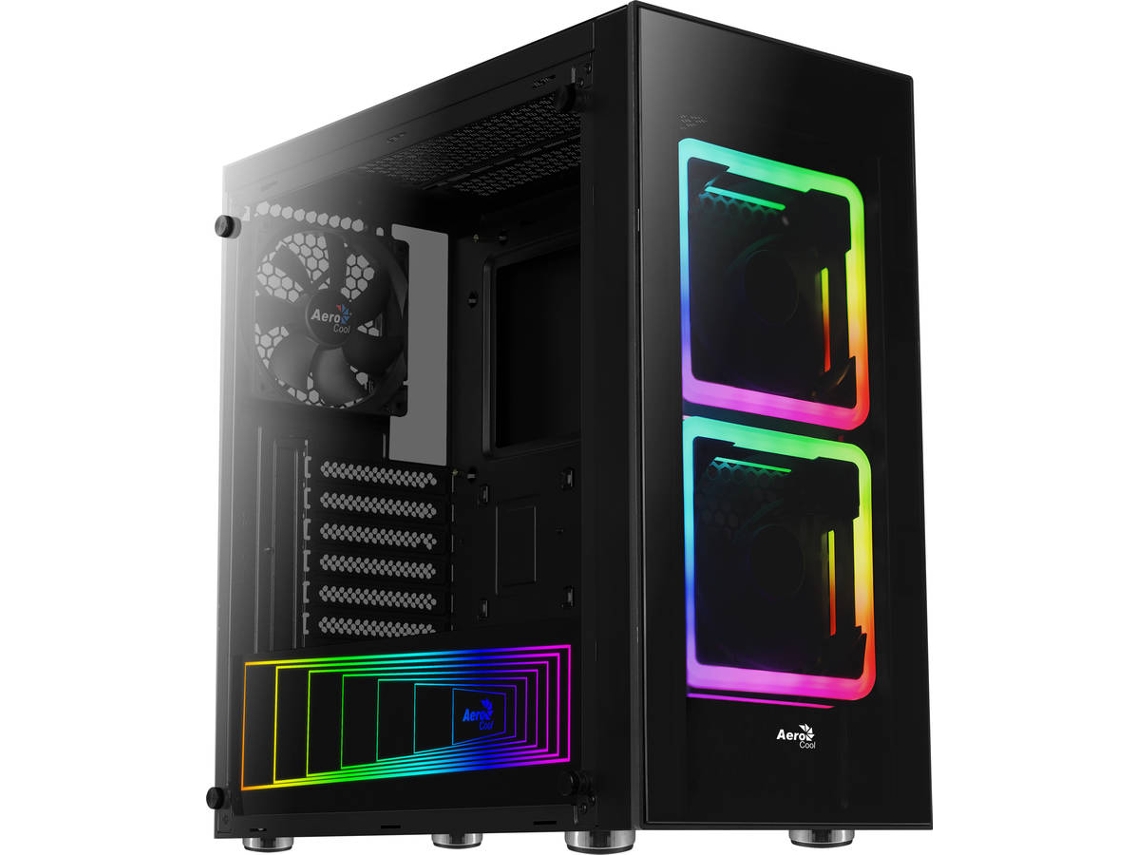 Caixa PC AEROCOOL Tor (ATX Mid Tower - Preto)