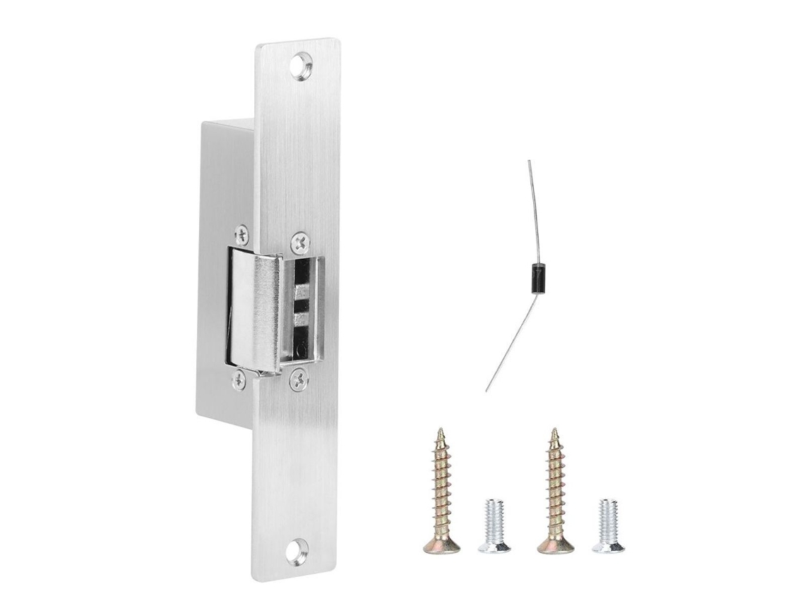 Fechadura Eletromagnética De Cátodo Dc 12v Para Porta Residencial Klb Aquaforge