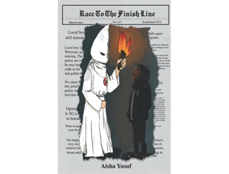 Livro Race To The Finish Line de Aisha Yusuf (Inglês)