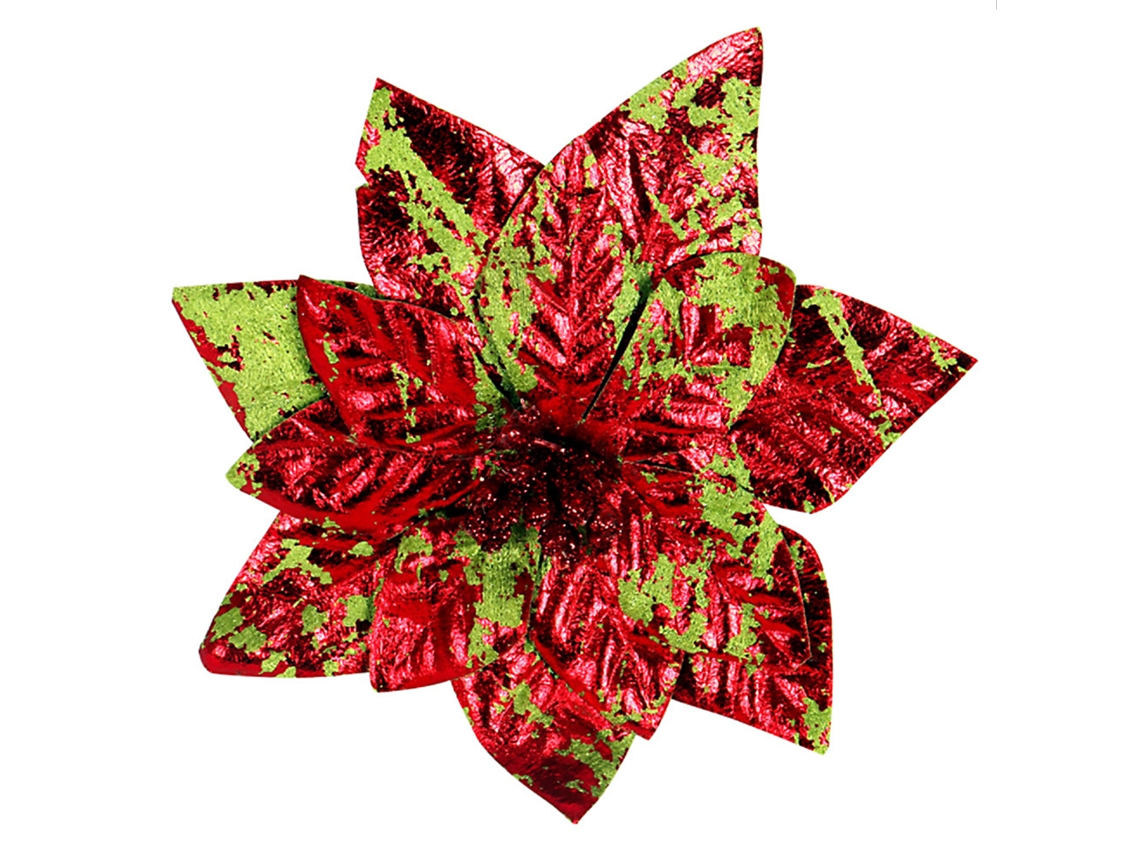 Planta Artificial de Natal, Flor de 16cm LAXISCREED