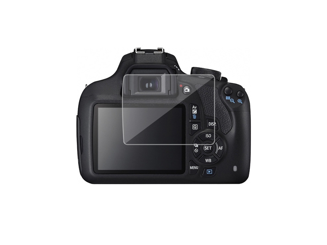 Protetor de Ecrã para Canon 1300d Película Protetora de Vidro Temperado 9h para Câmeras CUICH (3 Pack)