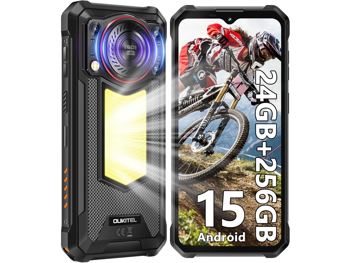 Telemóvel Inteligente OUKITEL Wp53 Pro - Resistente Ip68/ip69k 6,52'' 50mp Lanterna 900lm