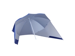 Guarda sol 2 em 1 com Proteção Uv 50, em Poliéster e Ferro, 2x2,2 M, Azul. DECORALAR TECH