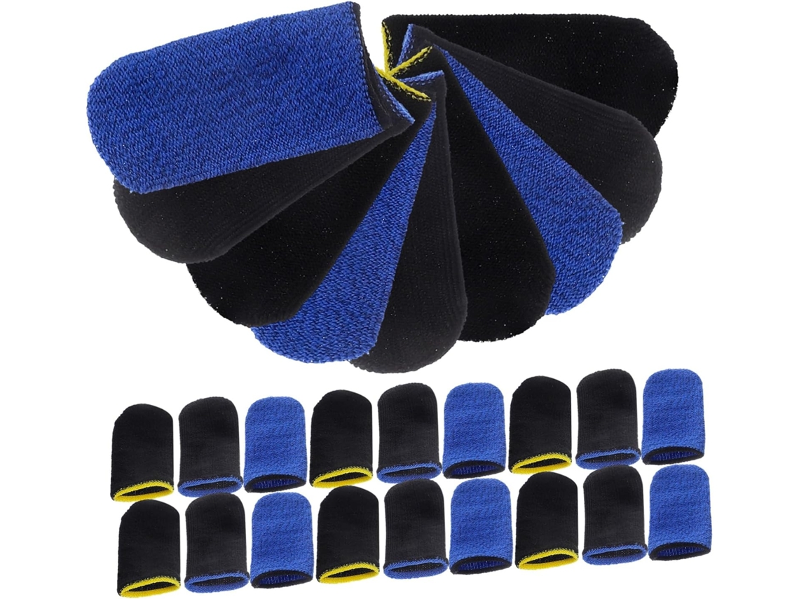 30 Pares De Dedeiras Respiráveis E Absorventes Suor Para Jogos