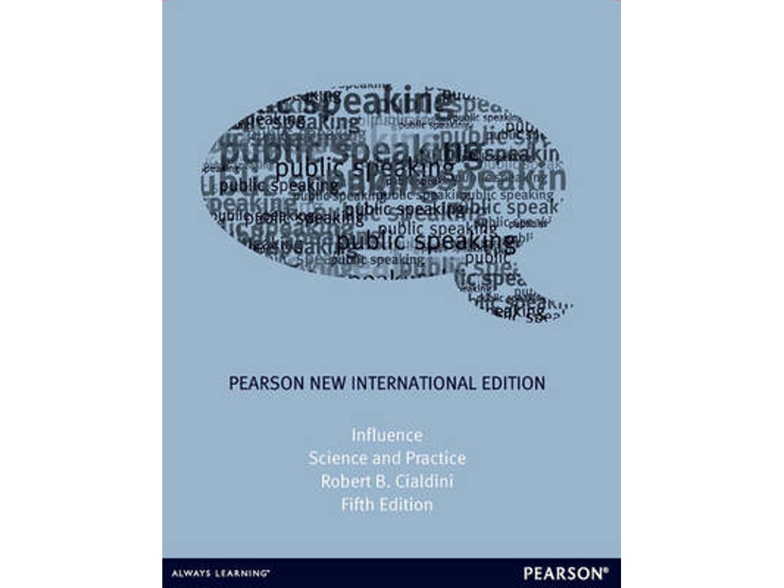Livro Influence Science and Practice de Robert B Cialdini (Inglês)