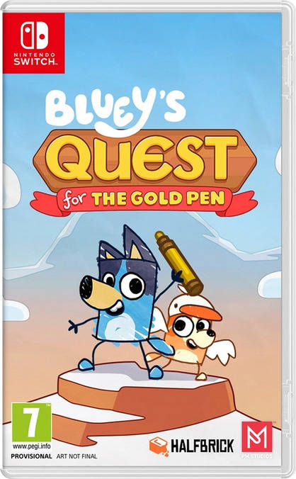 Jogo Nintendo Switch Bluey's Quest For The Gold Pen