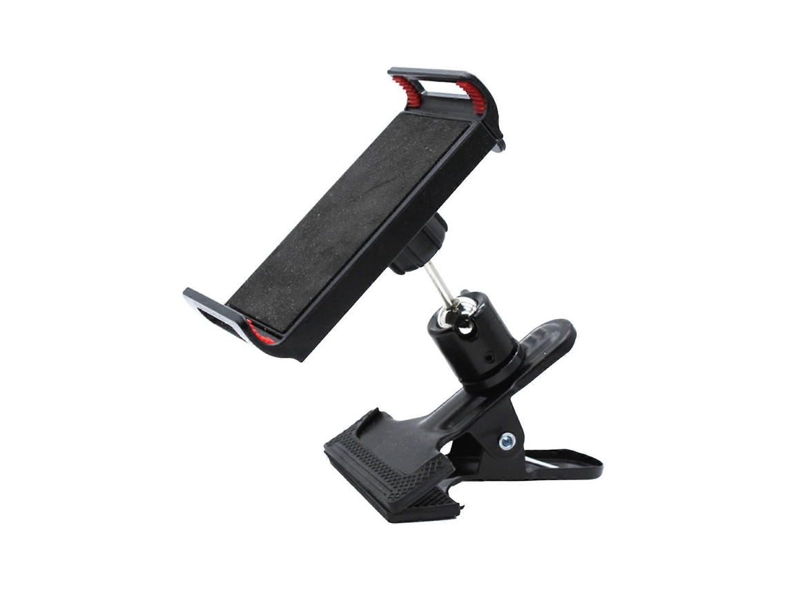 Suporte Para Celular Com Presilha Para Aparelhos De Ginástica, Compatível Com A Máquina De Remo Concept 2, Ajustável E Giratório (preto)