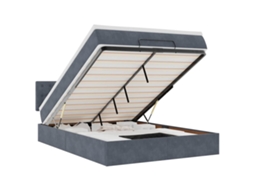 Ottoman Bed, Ottoman Beds Vidaxl Cinzeto Veludo (140 X 190 Cm)