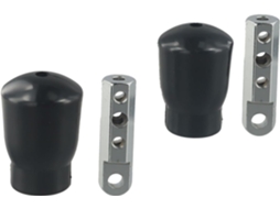 Conjunto De 2 Conectores Cabos Para Equipamentos Ginástica, Aço