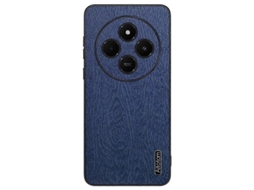 Capa De Celular À Prova De Choque Em Couro De Casca De Árvore