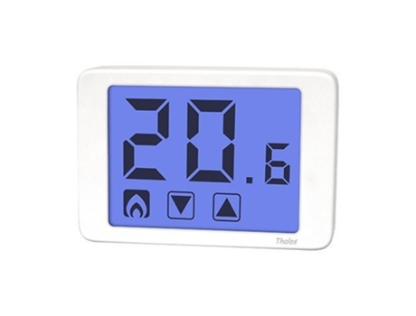 Ob325400 | Termostato Thalos Com Tela Sensível Ao Toque Branca Orbis