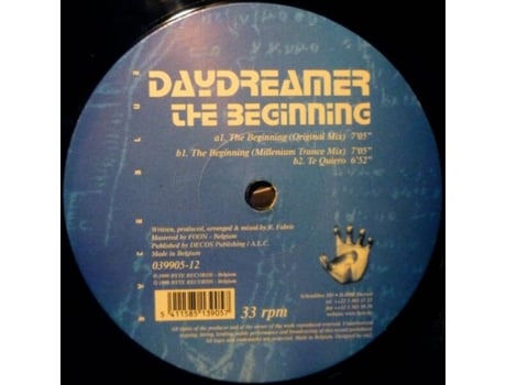 Vinil The Beginning Byte Blue
