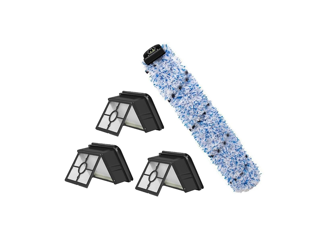 Acessórios de Aspirador Conjunto de 4 para X7 esfregador sem fio limpável escova principal filtro Hepa de pó