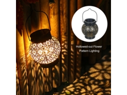 Luz Solar de Girassol com LEDs IP44 para Jardim Decoração Exterior S/MARCA