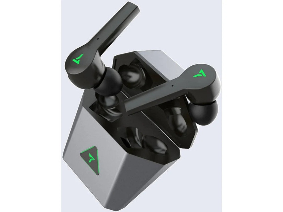 Auriculares Bluetooth True Wireless Bestvite (in Ear - Microfone - Noise Cancelling - Cinzento)