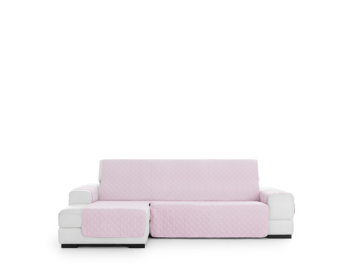 Capa para chaise longue de braço curto esquerdo EYSA MONTBLANC Cor de Rosa 100 x 110 x 290 cm