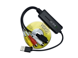 Adaptador Conversor De Placa Captura Vídeo Usb 2.0 Para Dvr Pc