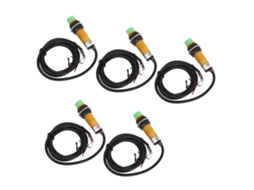 5pcs Sensor De Aproximação Indutiva Npn, 6‑36vdc, Capa Abs, Não Embutido