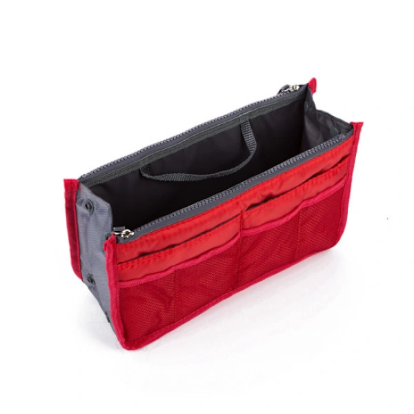 /ea/necessaire de Viagem Vermelha BRILVIBERA