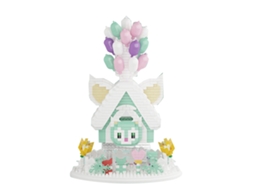 Brinquedo Montar Blocos Mini 3d Casa Balão 3999 Peças