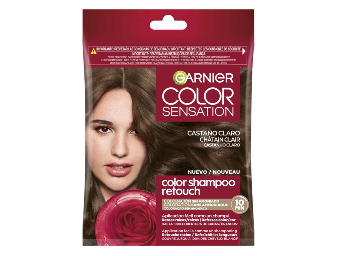 Coloração Semi-permanente Color Castanho Claro 5.0 Garnier Color Sensation
