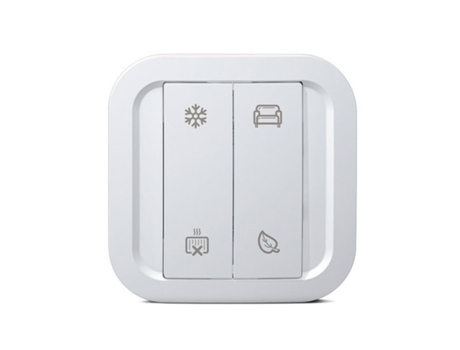 Interruptor De Parede Inteligente Sem Fios Compatível Com Enocean Para Aquecimento Branco Nodon