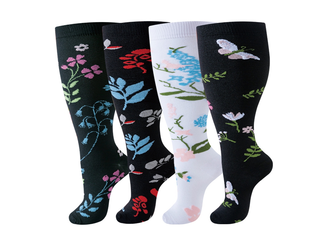 Meias De Compressão Pack 4 Pares 2xl