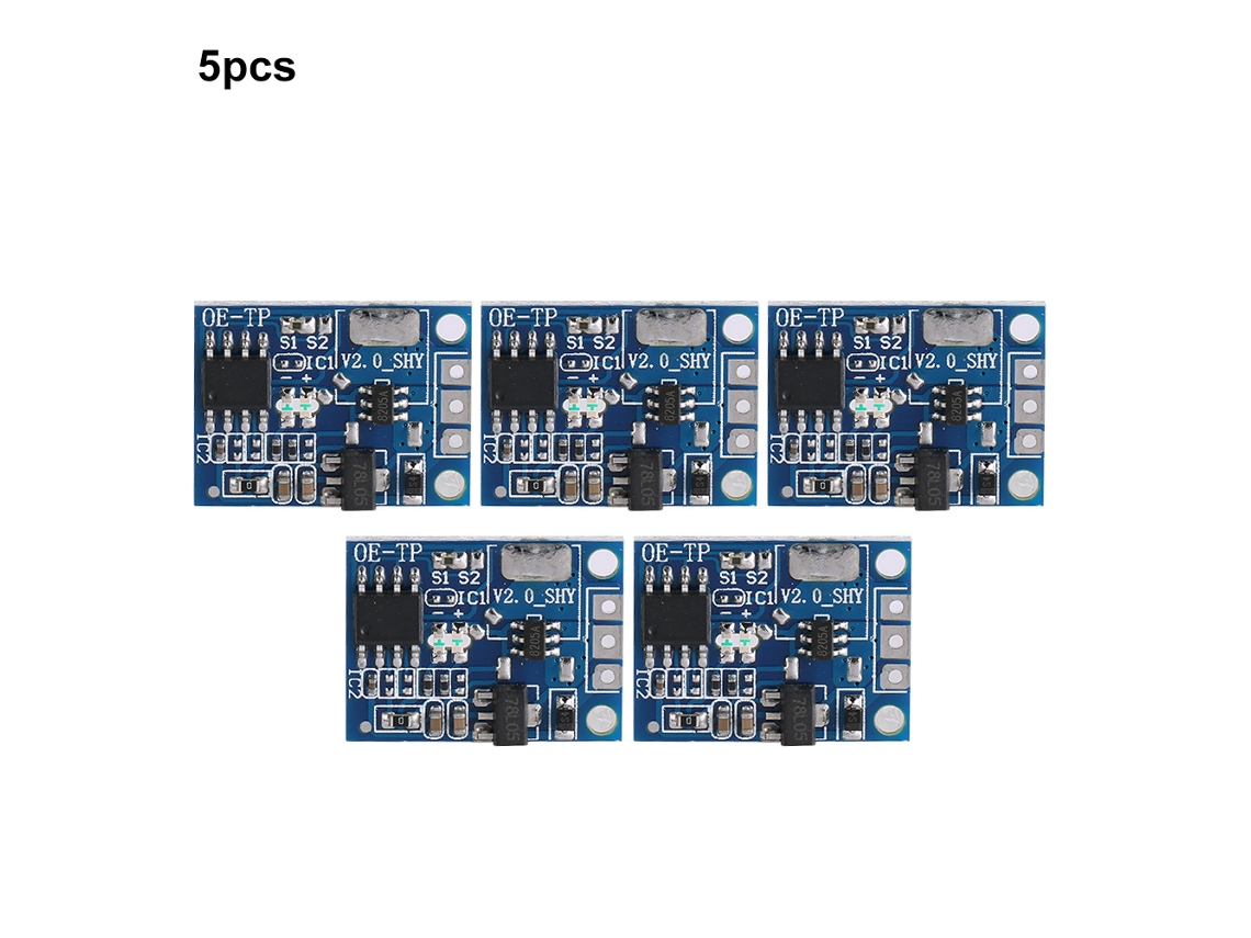 Módulo touch switch capacitivo digital OE TP equipamento elétrico 10A 5pcs S/MARCA