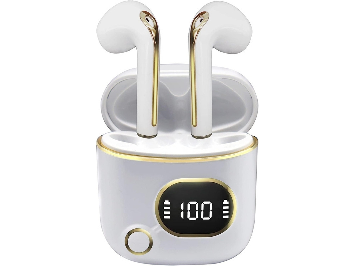 Auriculares True Wireless Bluetooth Branco