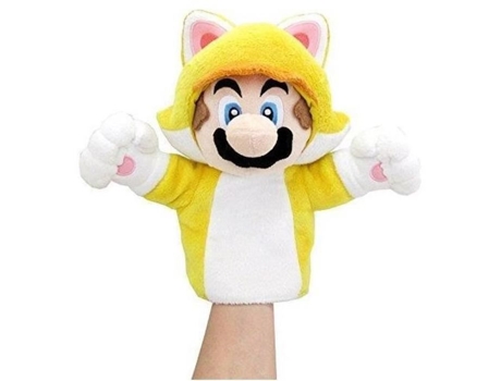 Fantoche De Pelúcia Mario 26cm Sanei