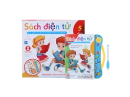 Ats máquina de Lectura Vietnamita inglés Juguete Educatsivo para Niños Aprendizaje Temprano Amarillo